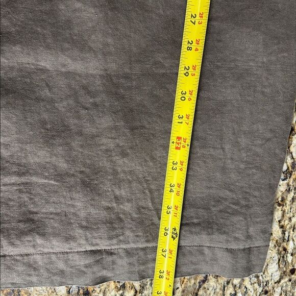 Em Em Sleeveless Knee Length Pleated Front Dress In Brown Size S - Picture 6 of 6